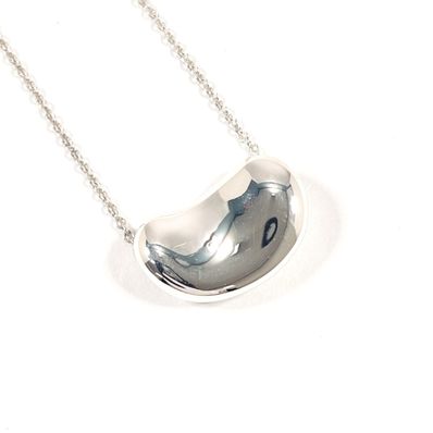 ティファニー ネックレス ビーン エルサペレッティ シルバー