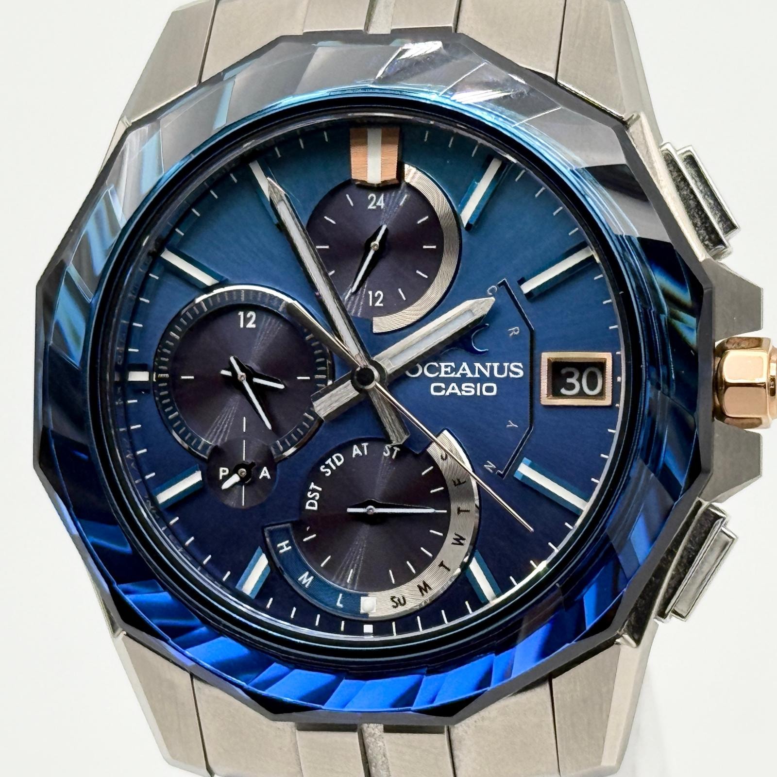 CASIO カシオ OCEANUS オシアナスマンタ 世界限定350本 OCW-S6000SW-2AJR ブラック ソーラー メンズ 腕時計 稼働品 保証書