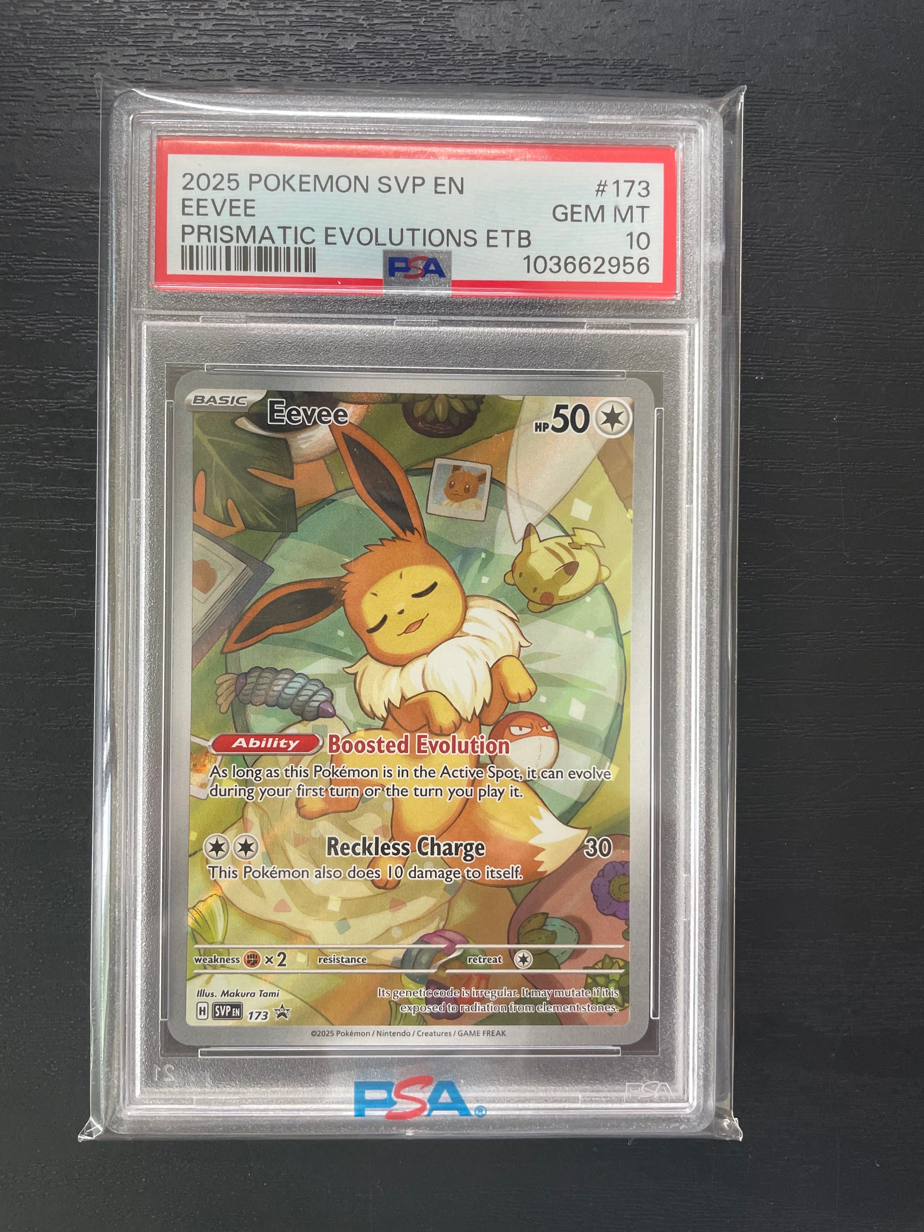 イーブイ P [SVP EN 173]【英語版】(スカーレット&バイオレット「プリズマティックエボリューションズ エリートトレーナボックス」)