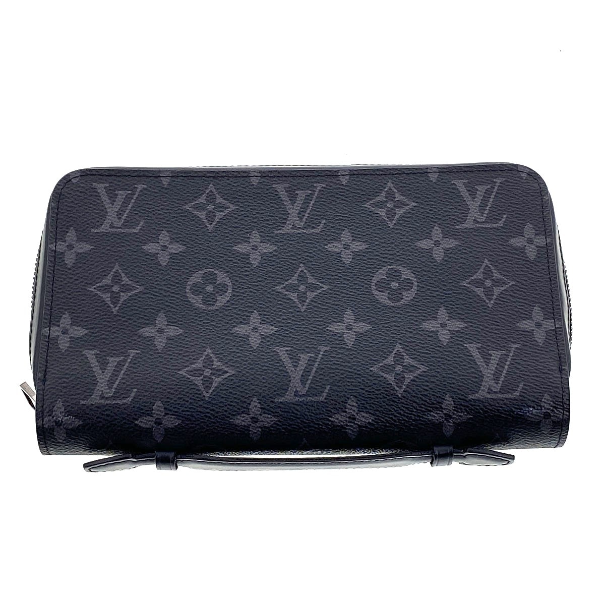 LOUIS VUITTON ルイ・ヴィトン ジッピーXL 長財布 ラウンドファスナー トラベルケース セカンドバッグ M61698 モノグラムエクリプス ブラック メンズ【中古】