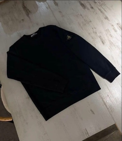 Stone Island 6100060 Organic Cotton Fleece "Black"