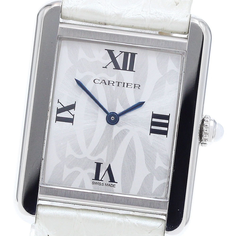 ☆良品 カルティエ タンクソロ SM クリスマス限定 レディース 【中古】