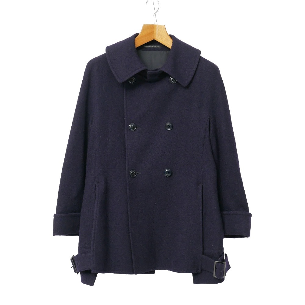 Yohji Yamamoto +NOIR ヨウジヤマモト プリュス ノアール ジャケット サイズ2 ウール ダブルブレスト ブランド古着【中古】20260520/RA9466