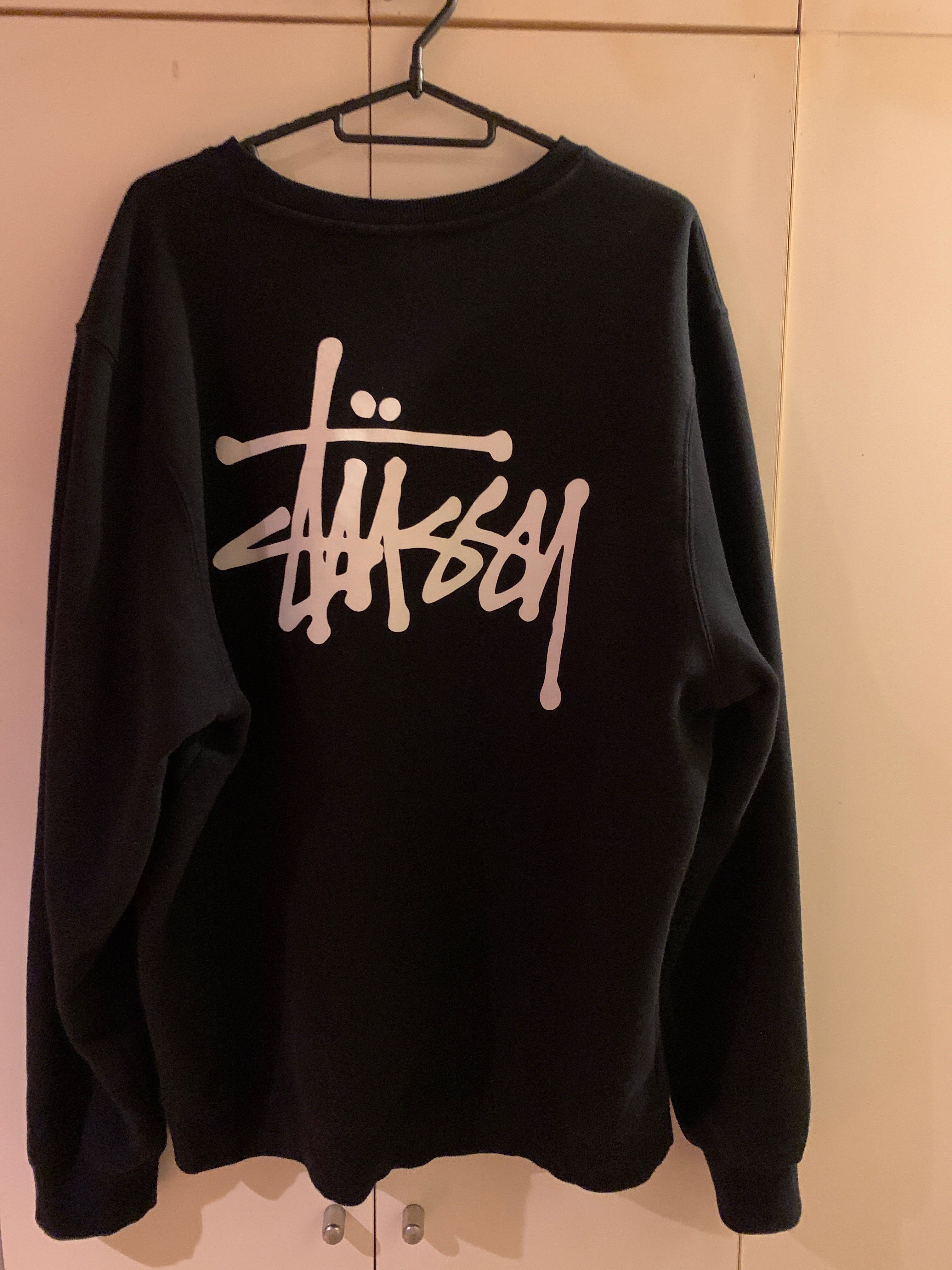 Stussy BASIC STUSSY CREW "Black"
