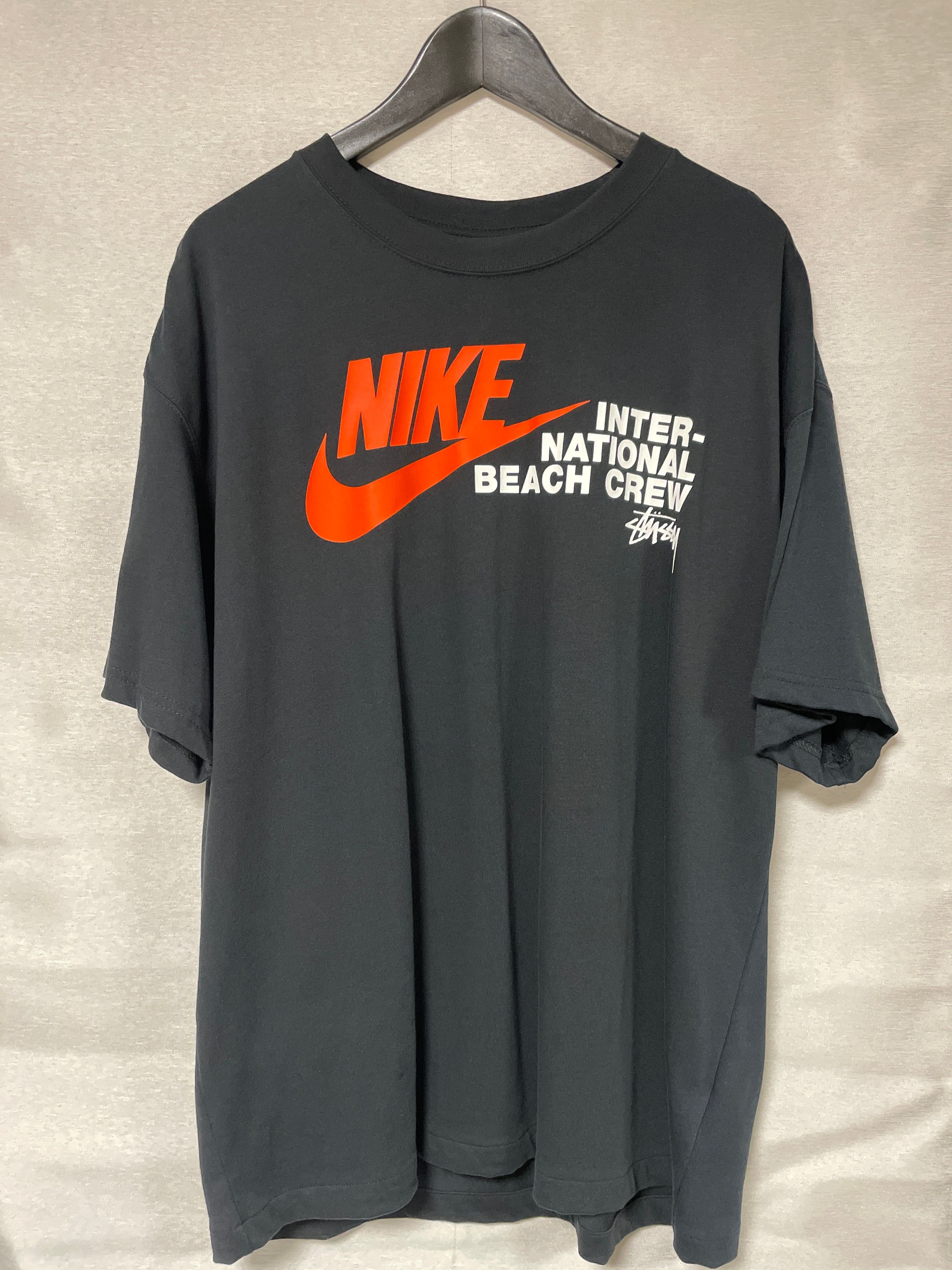 Nike x Stussy International Beach Crew T-Shirt "Black"