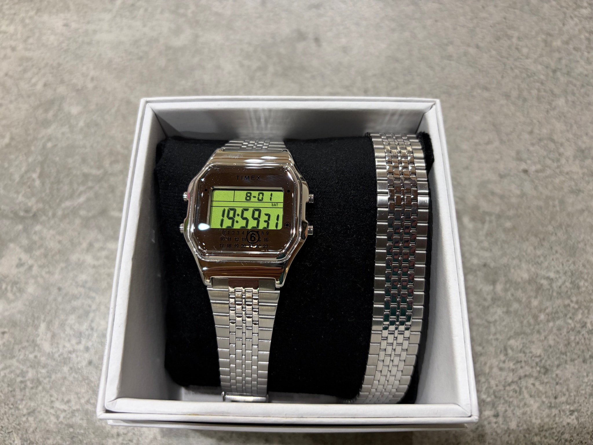 TIMEX x MM6 Maison Margiela T80 Gift Set "Silver"