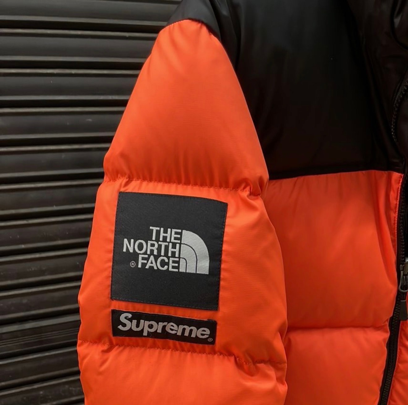 Supreme x The North Face 2016FW Nuptse Jacket "Orange"