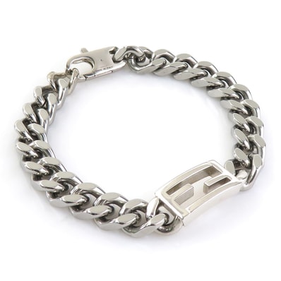 フェンディ FENDI ブレスレット メタル シルバー ユニセックス【中古】 e62220k