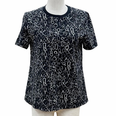 極美品 エルメス 半袖Tシャツ ド レ ブックル 38 3H4624DR
