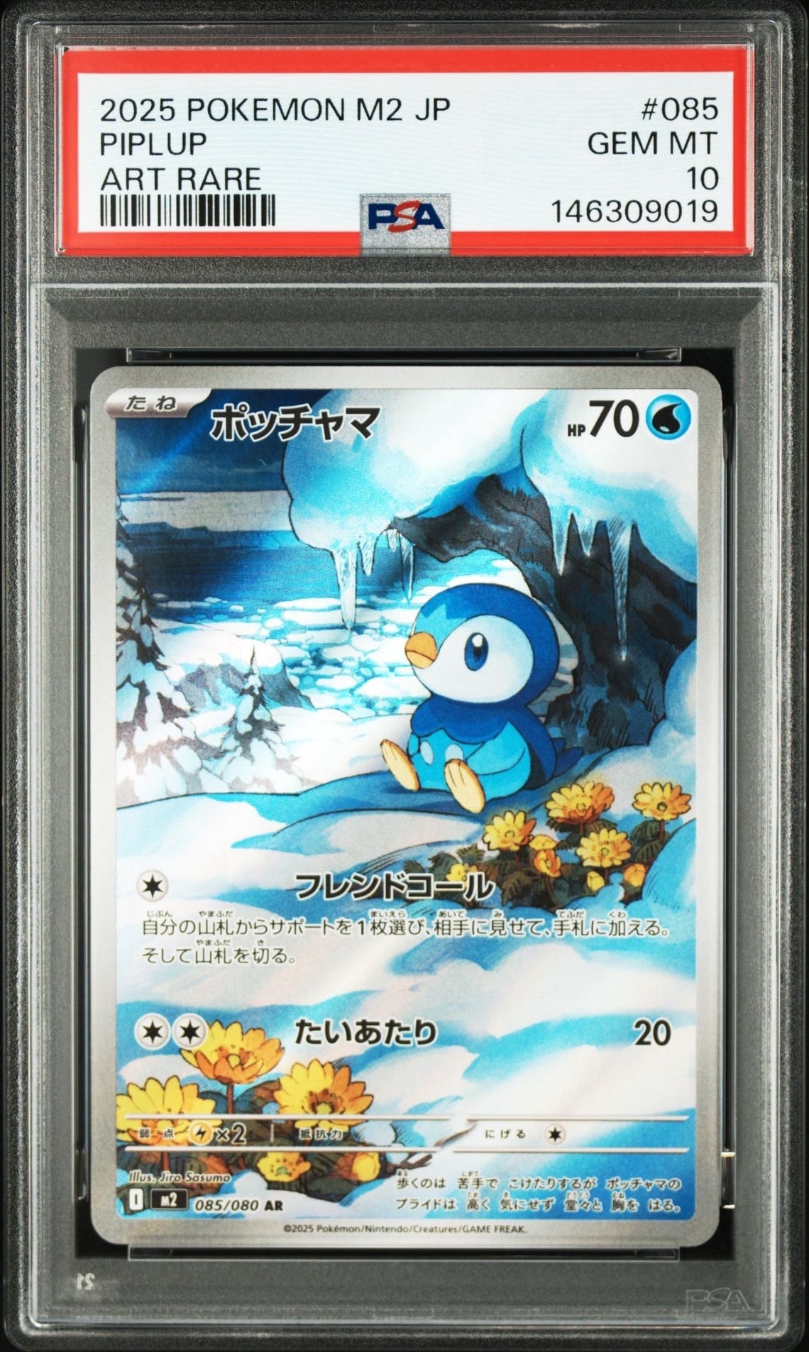 PSA10】ポッチャマ AR [M2 085/080](拡張パック「インフェルノX」) 1枚