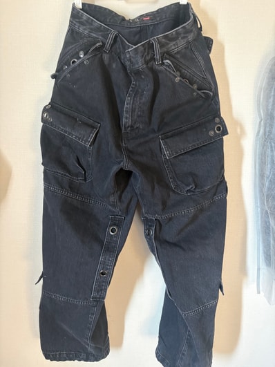 Supreme x Y's by Yohji Yamamoto Denim Utility Pant "Washed Black"