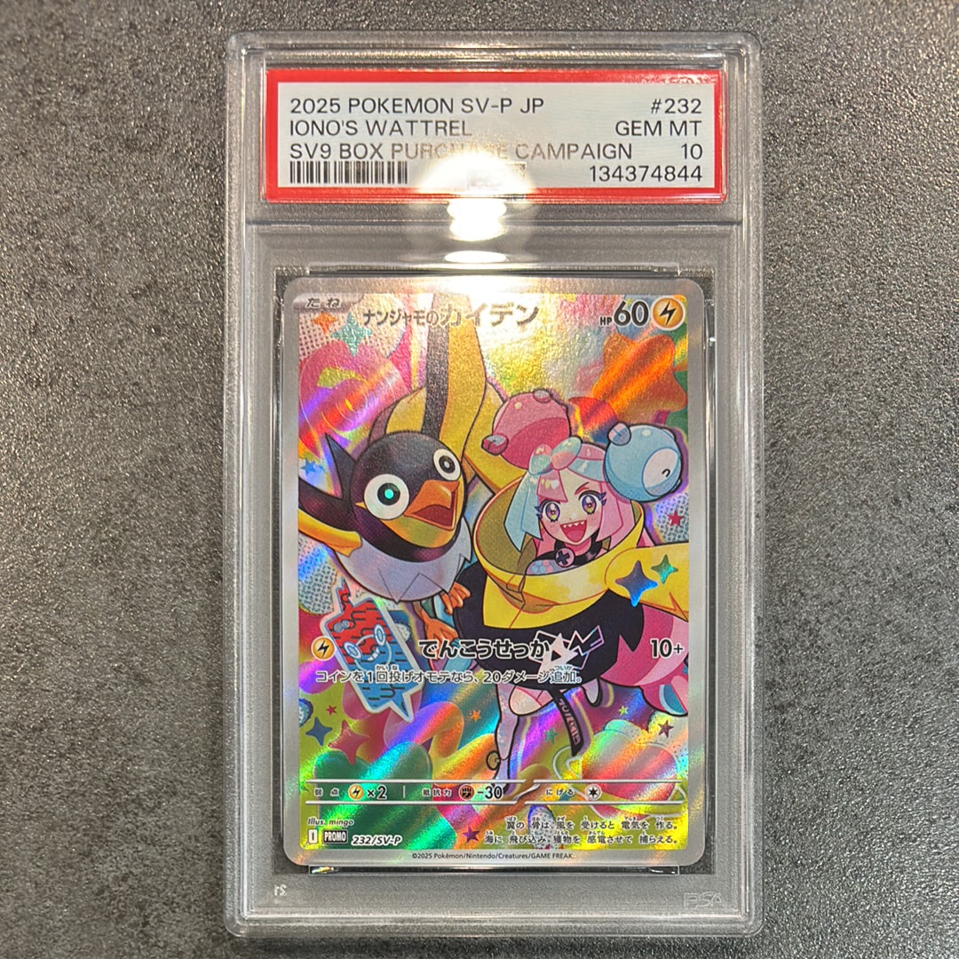 ナンジャモのカイデン P [SV-P 232](プロモーションカード「拡張パック バトルパートナーズ Box購入キャンペーン」)