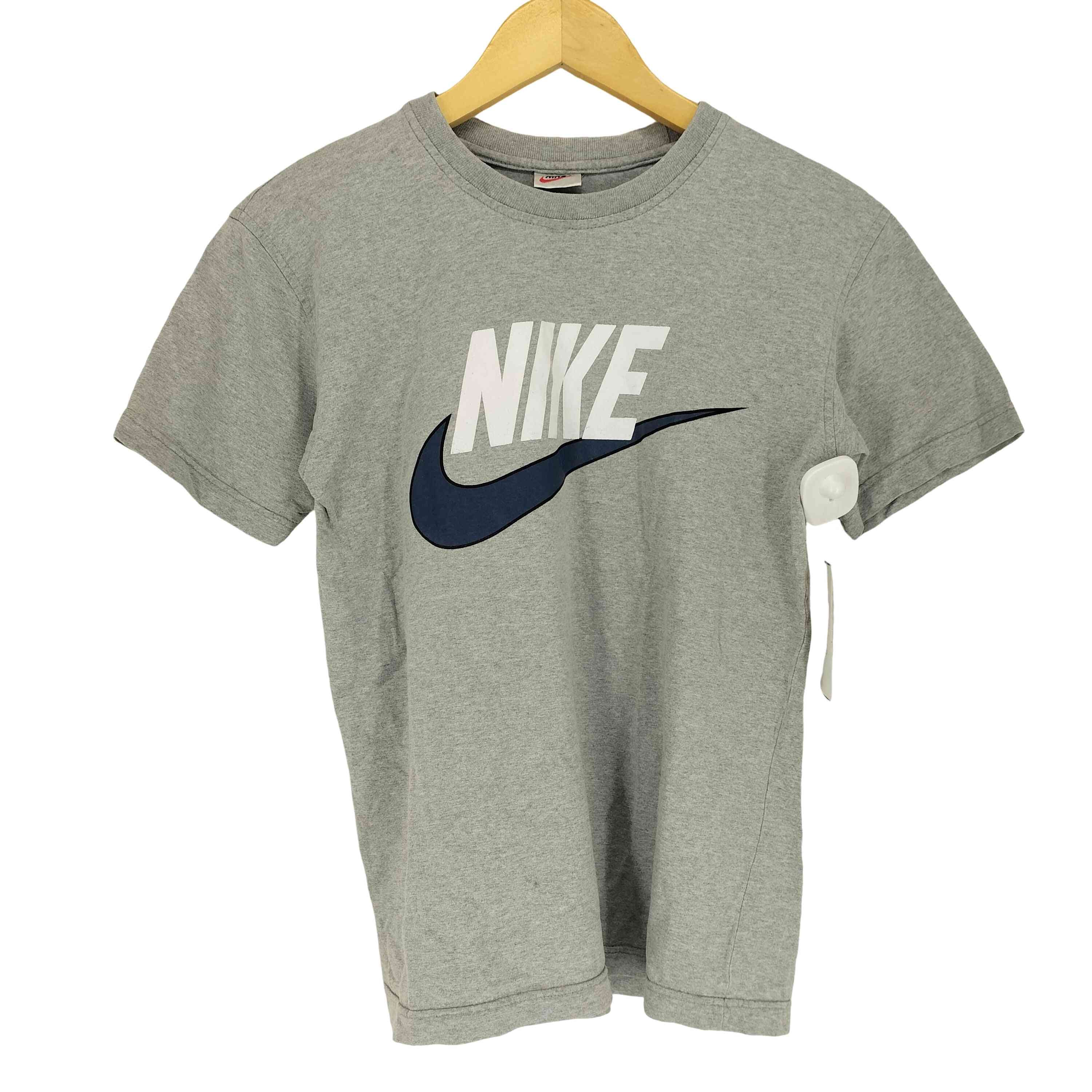 90-00s 銀タグ フロントプリントクルーネックTシャツ【1142669759185】