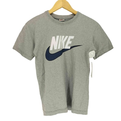 90-00s 銀タグ フロントプリントクルーネックTシャツ【1142669759185】