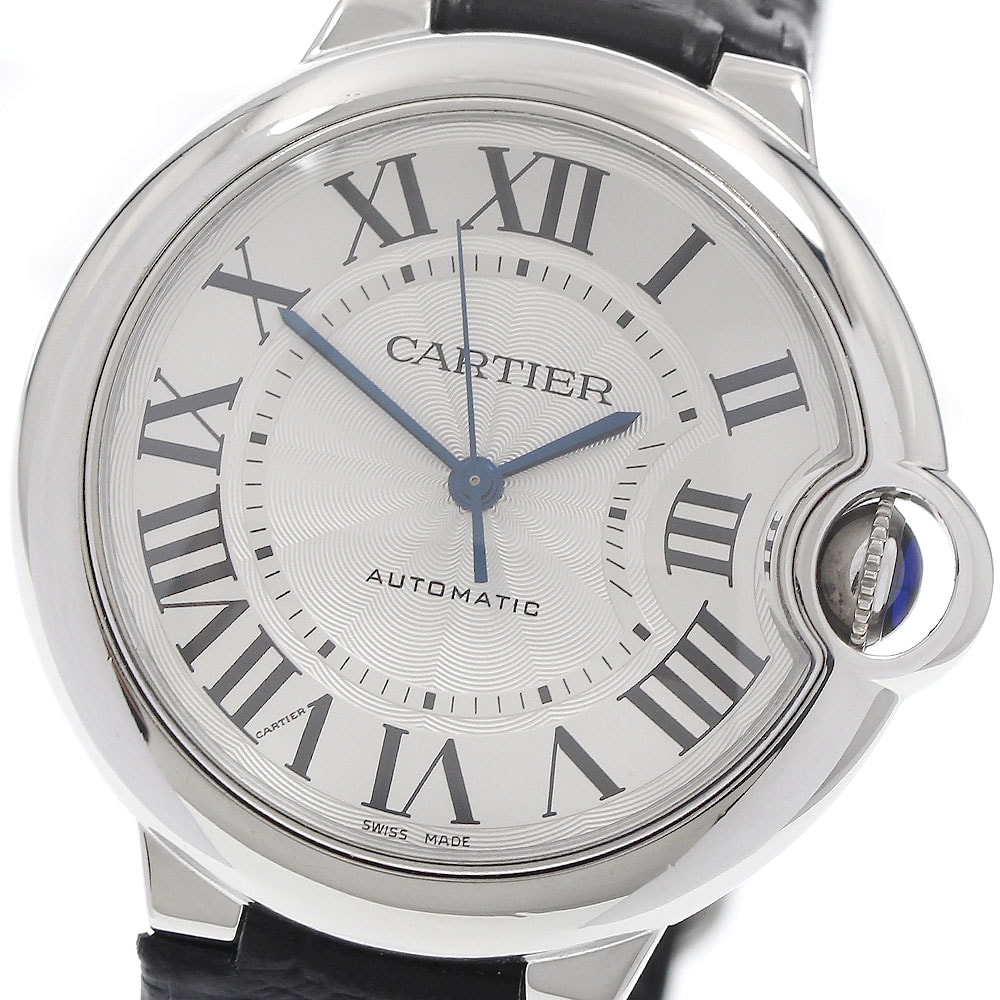 ☆美品 カルティエ バロンブルー 36mm W69017Z4 ボーイズ 【中古】