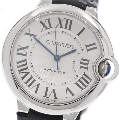 ☆美品 カルティエ バロンブルー 36mm W69017Z4 ボーイズ 【中古】