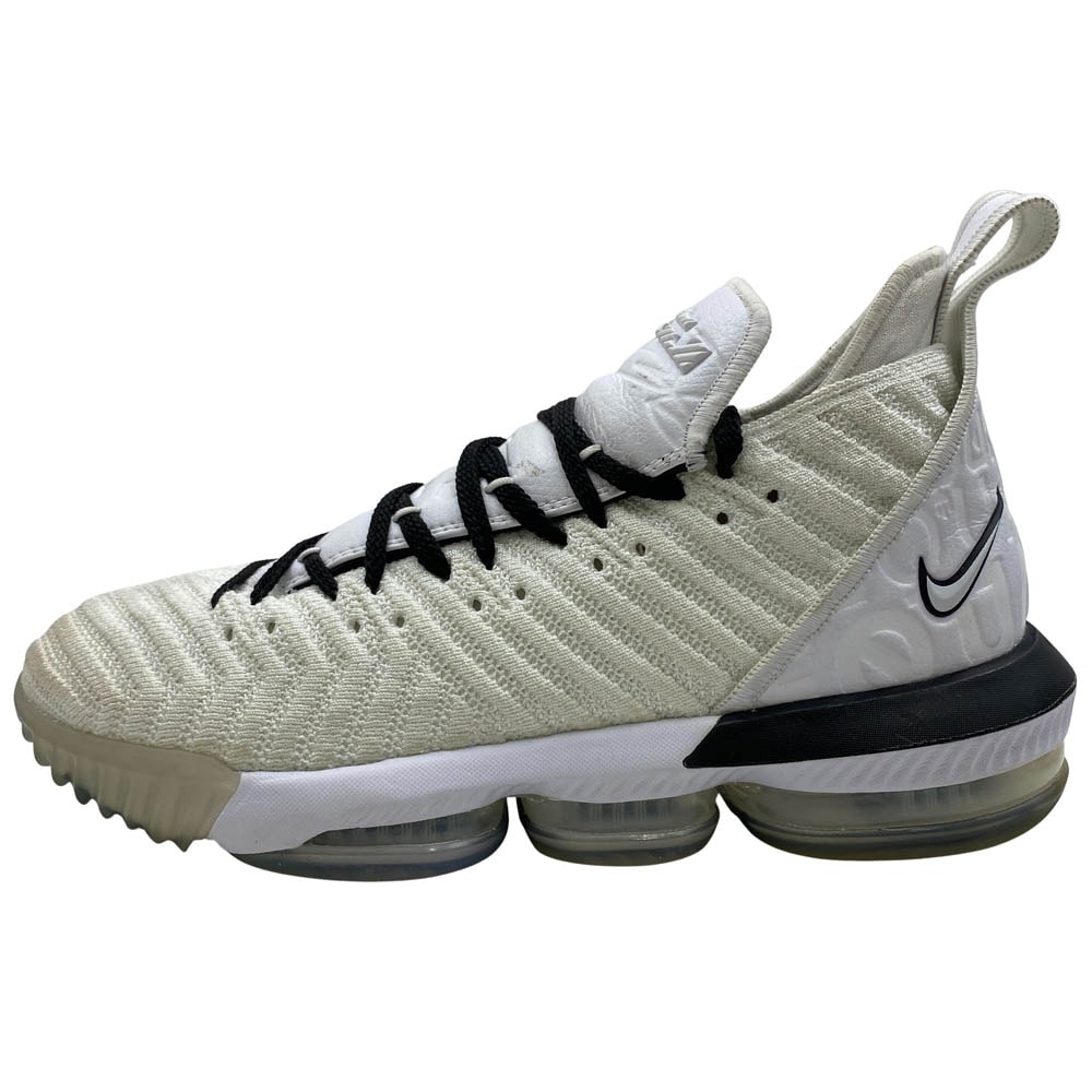 NIKE ナイキ スニーカー BQ5969-100 LEBRON 16 EQUALITY レブロン イクオリティ スニーカー ブラック系 ホワイト系 26.5cm【中古】
