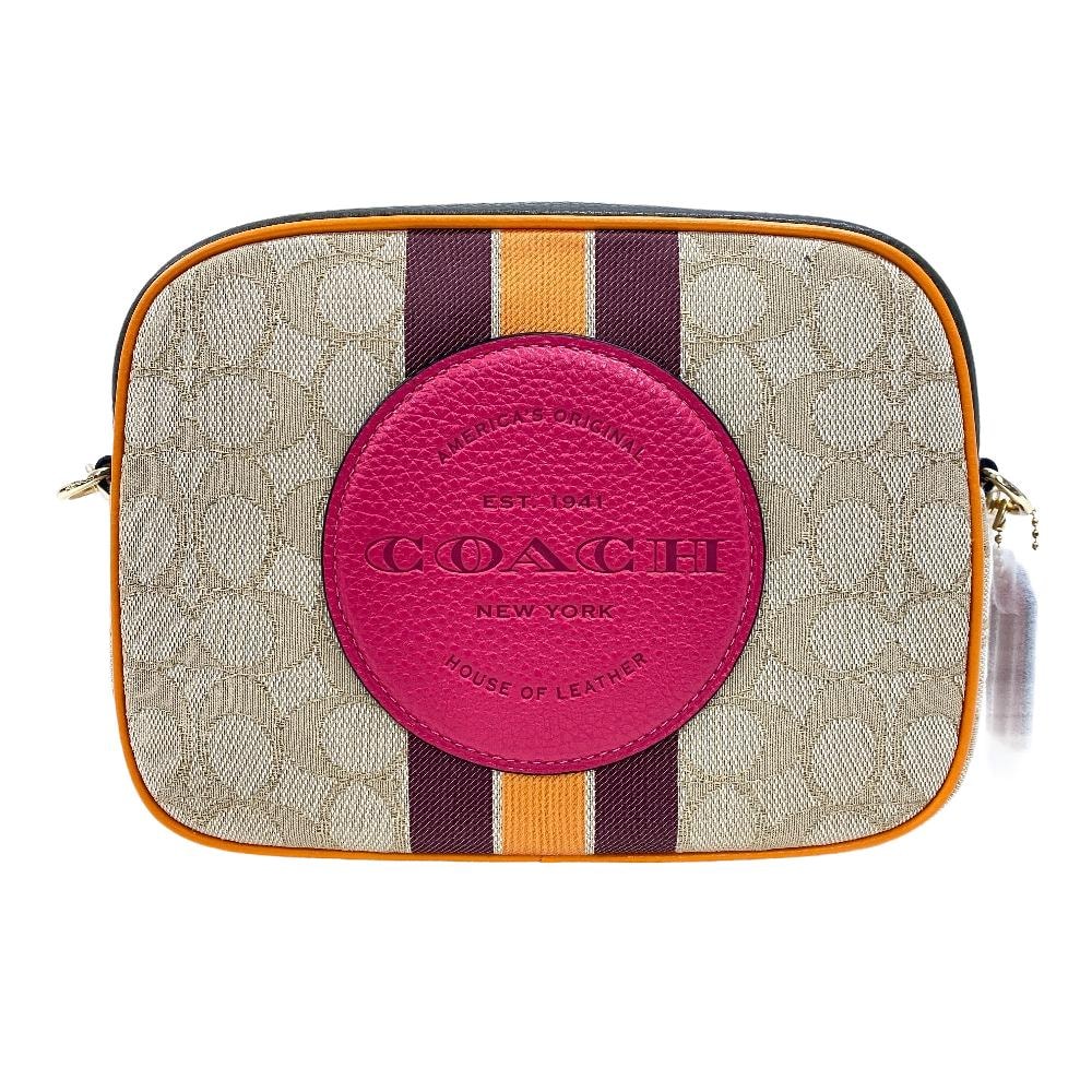 コーチ COACH ショルダーバッグ シグネチャー IMR1U 1912 DEMPSEY CAMERA BAG アウトレット ベージュ