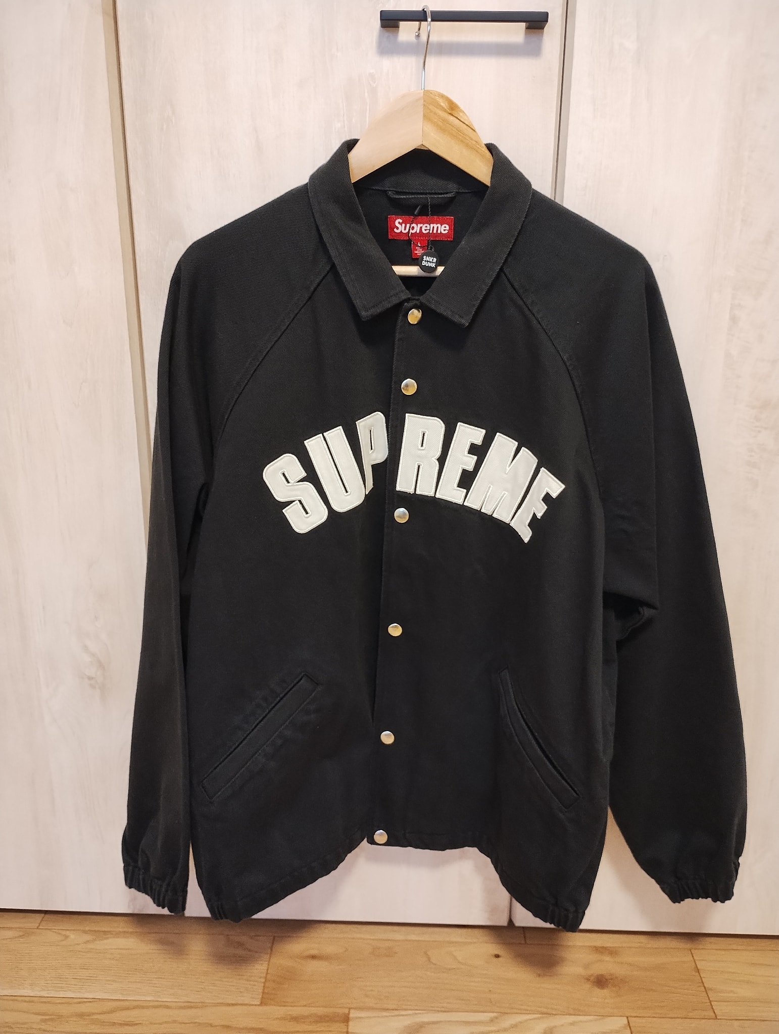 Supreme Arc Denim Coaches Jacket "Black"
