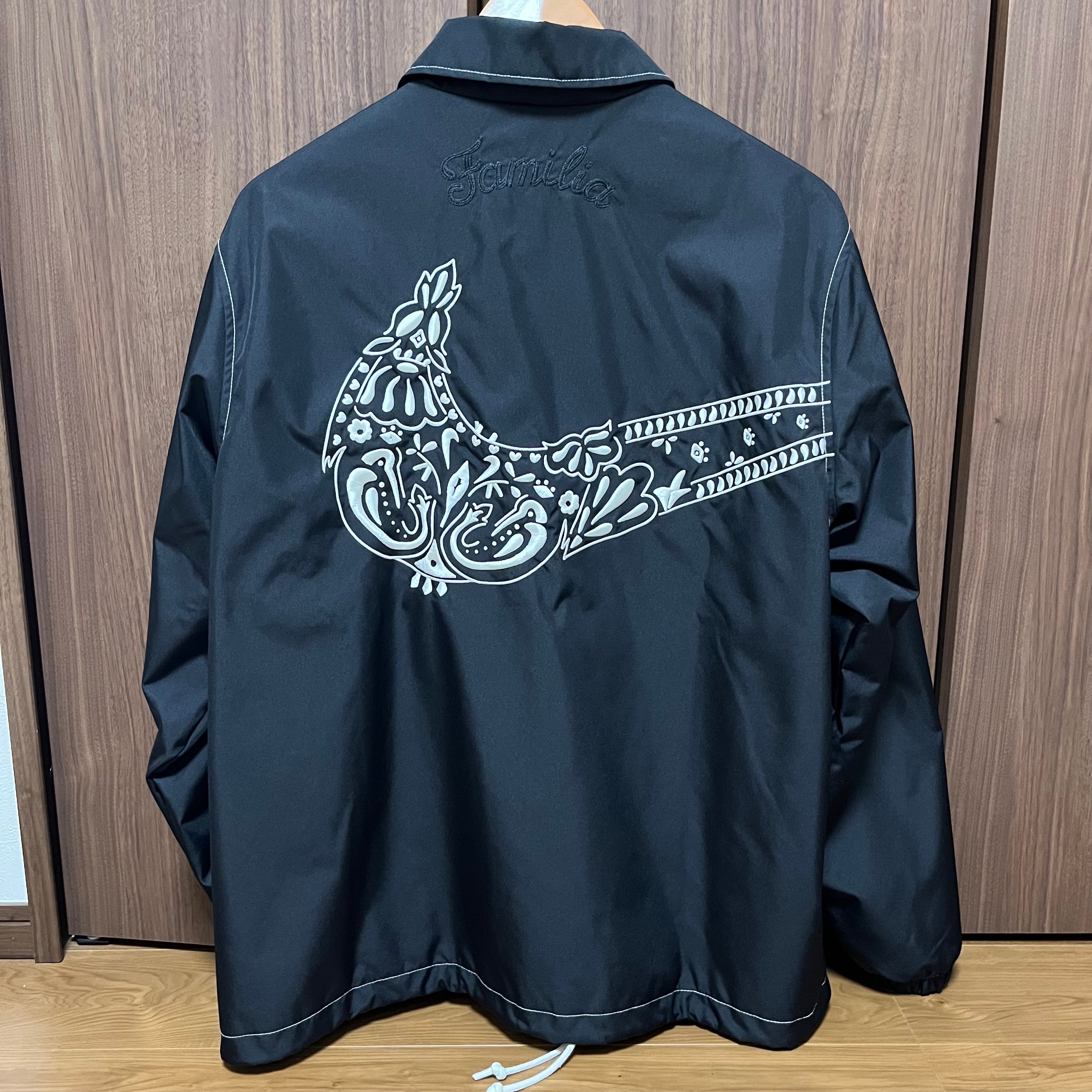 Nike Día De Muertos Coach Jacket "Black"