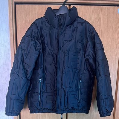 Supreme Bonded Logo Puffy Jacket "Black"