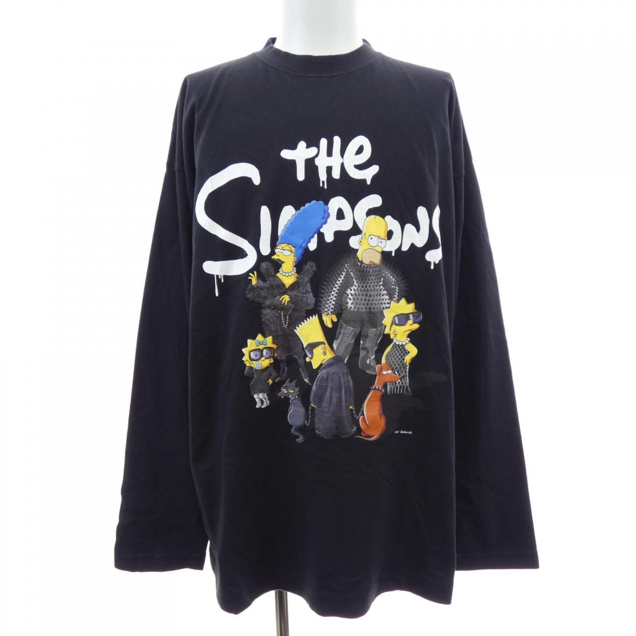 バレンシアガ BALENCIAGA シンプソンズ 681046 TLVG7 UNISEX Tシャツ