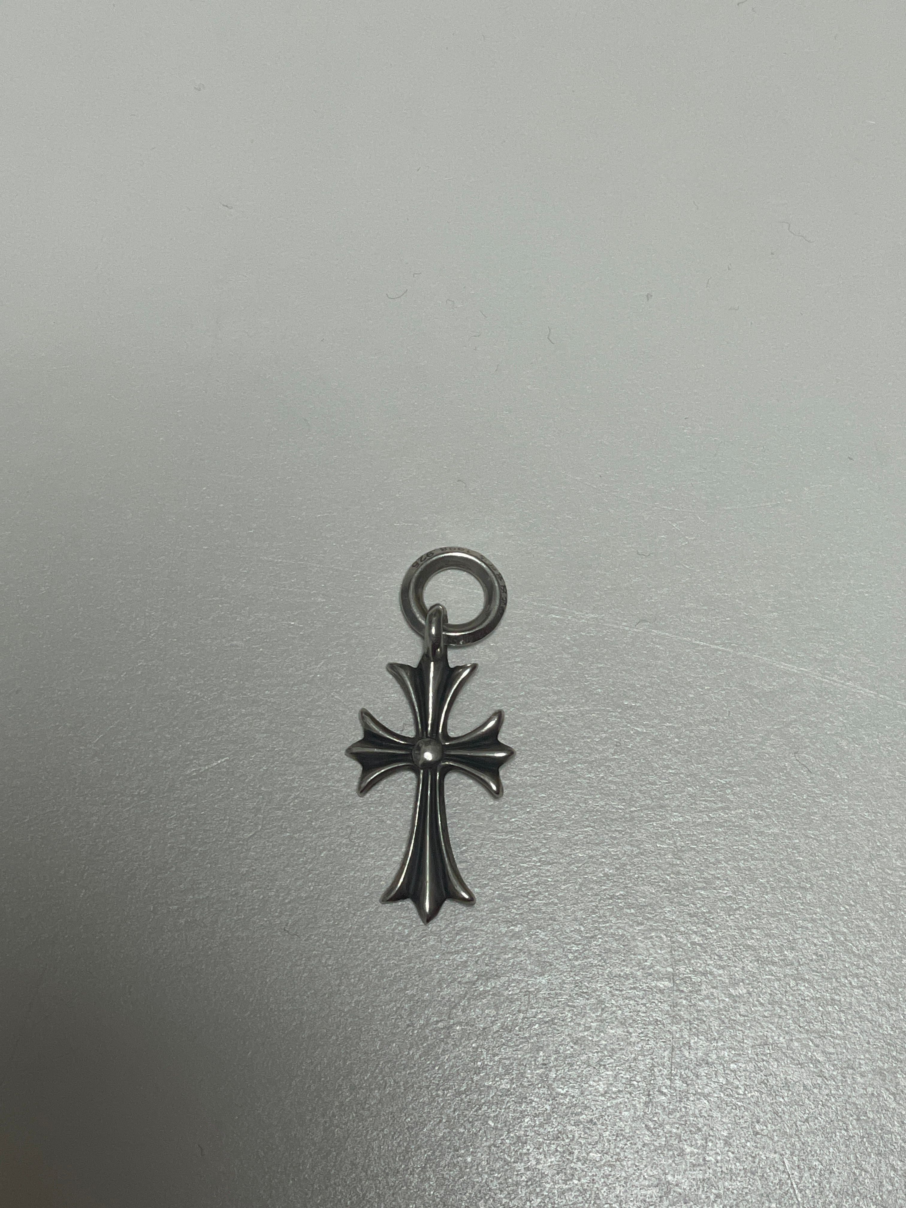 Chrome Hearts Tiny CH Cross Charm "Silver"