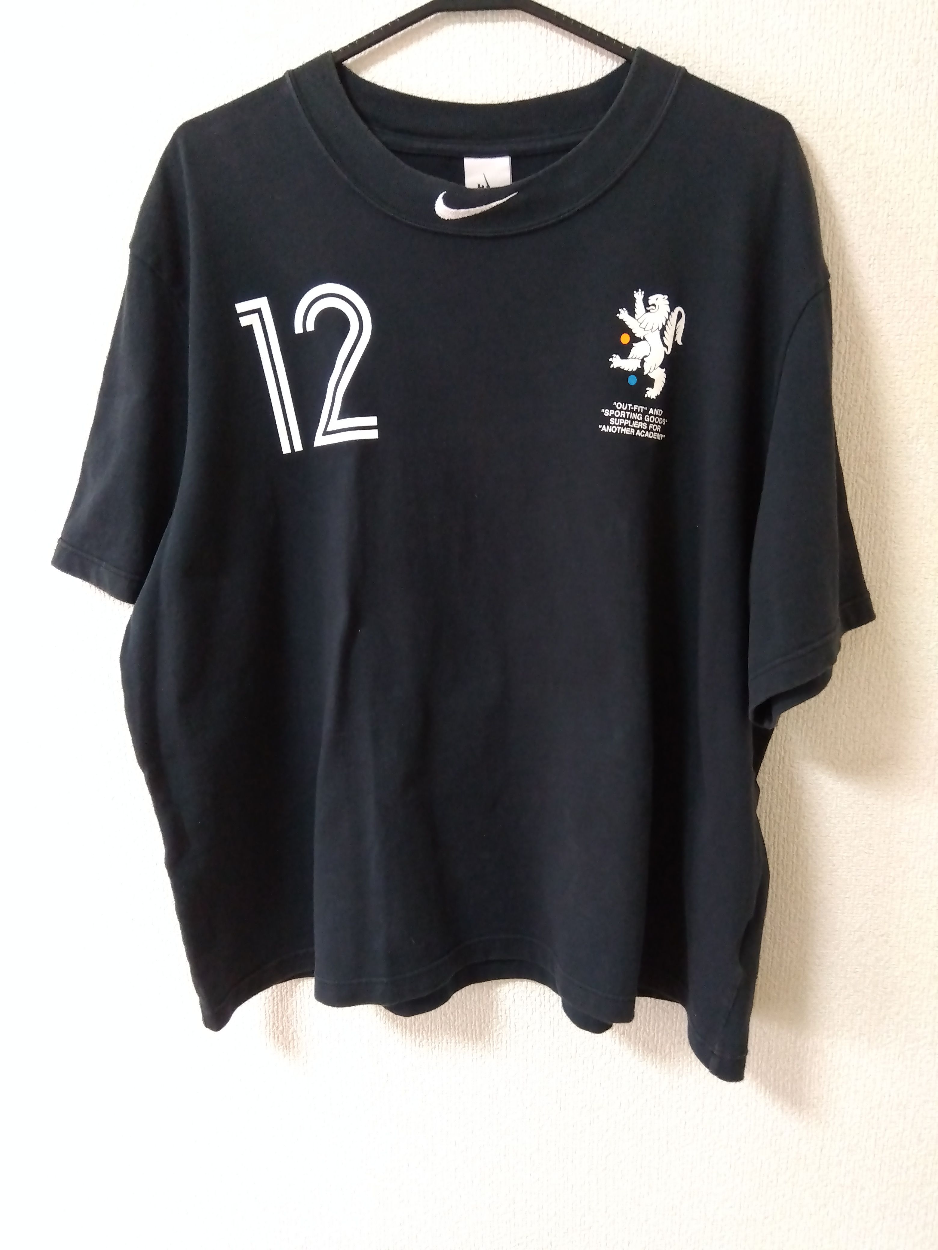 オフホワイト ナイキラボ マーキュリアル NRG Tシャツ "ブラック" AJ2239-010