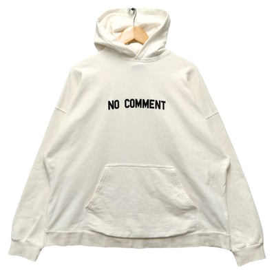 BALENCIAGA バレンシアガ 22SS 品番 675003 NO COMMENT ダメージ加工 スウェット パーカー 35272