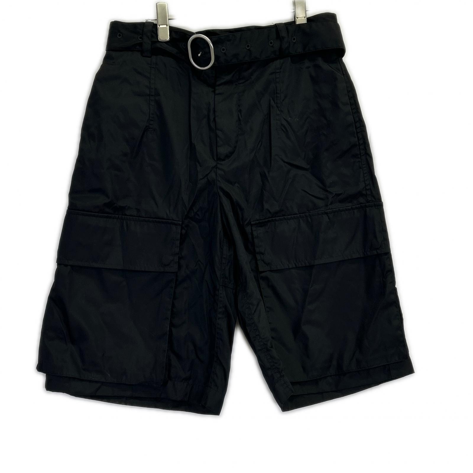 ジルサンダー 【国内正規/25SS】J22KA0262 ナイロン ベルト付 カーゴ ショートパンツ 44