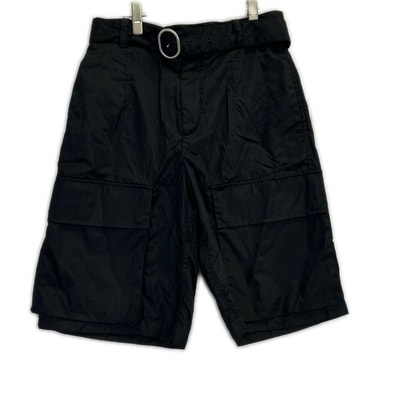 ジルサンダー 【国内正規/25SS】J22KA0262 ナイロン ベルト付 カーゴ ショートパンツ 44