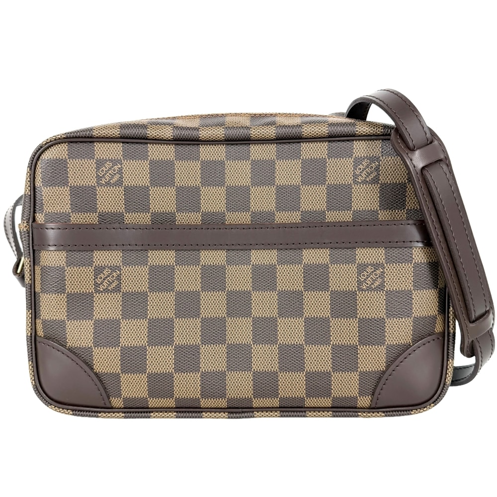 LOUIS VUITTON ルイヴィトン ショルダーバッグ トロカデロ27 スペシャルオーダー N48085 ダミエキャンバス    ブラウン 茶 ゴールド金具 レディース 美品【中古品】