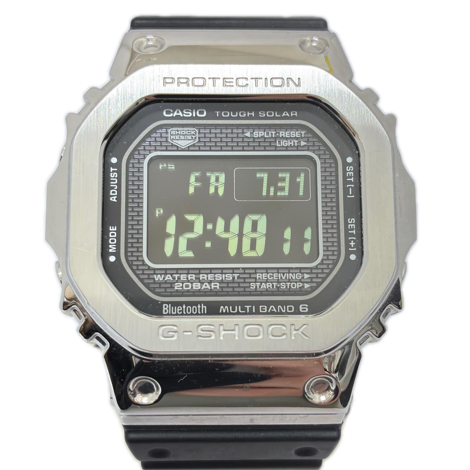 CASIO カシオ 腕時計 G-SHOCK  GMW-B5000-1JF シルバー