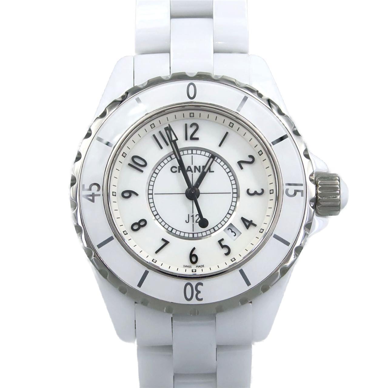 シャネル J12 33mmセラミック H0968 セラミック クォーツ