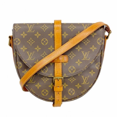 【6dd5179】ルイヴィトン ショルダーバッグ モノグラム シャンティGM M51232 ブラウン【中古】レディース
