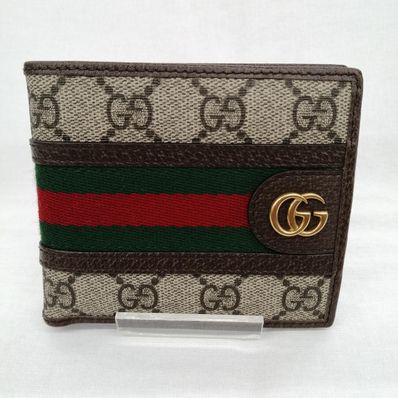 GUCCI Ophidia GG Coin Wallet "Beige/Ebony"