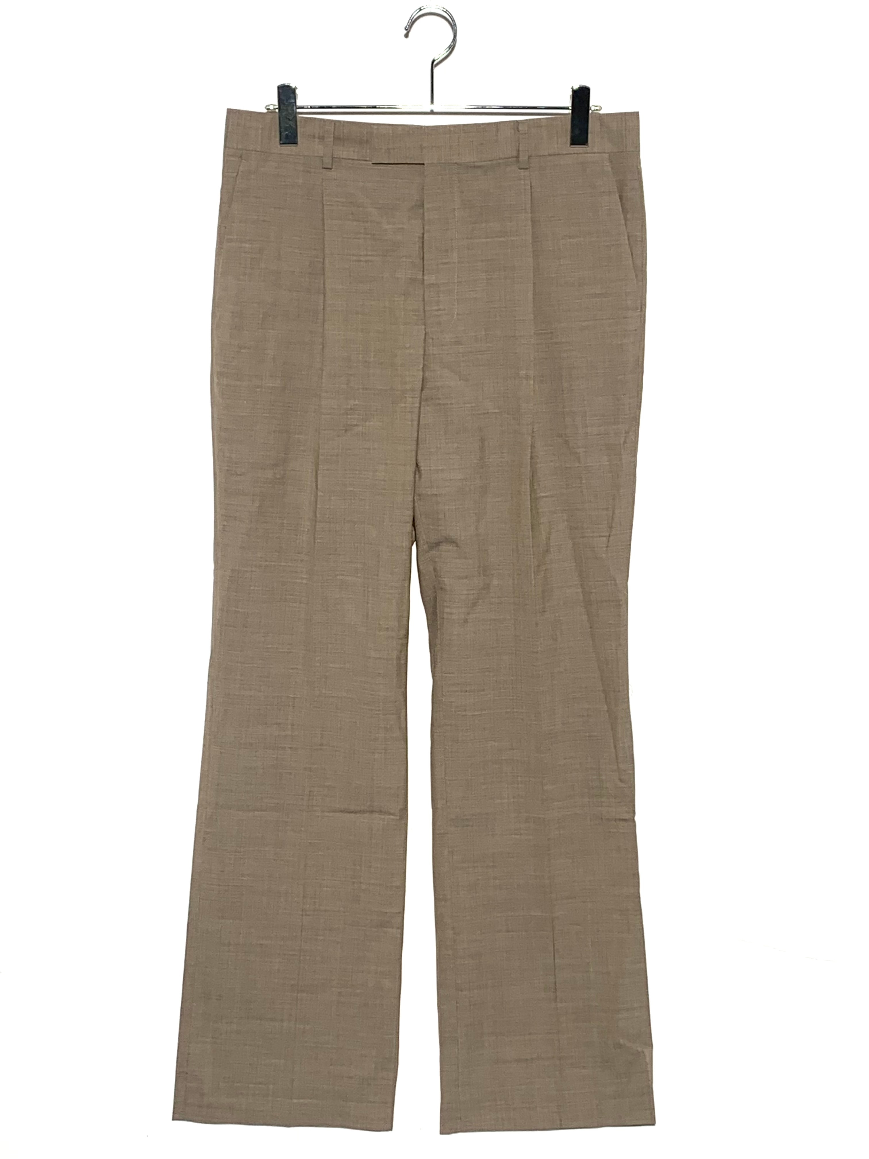 AURALEE Super Fine Tropical Wool Slacks "Top Beige"
