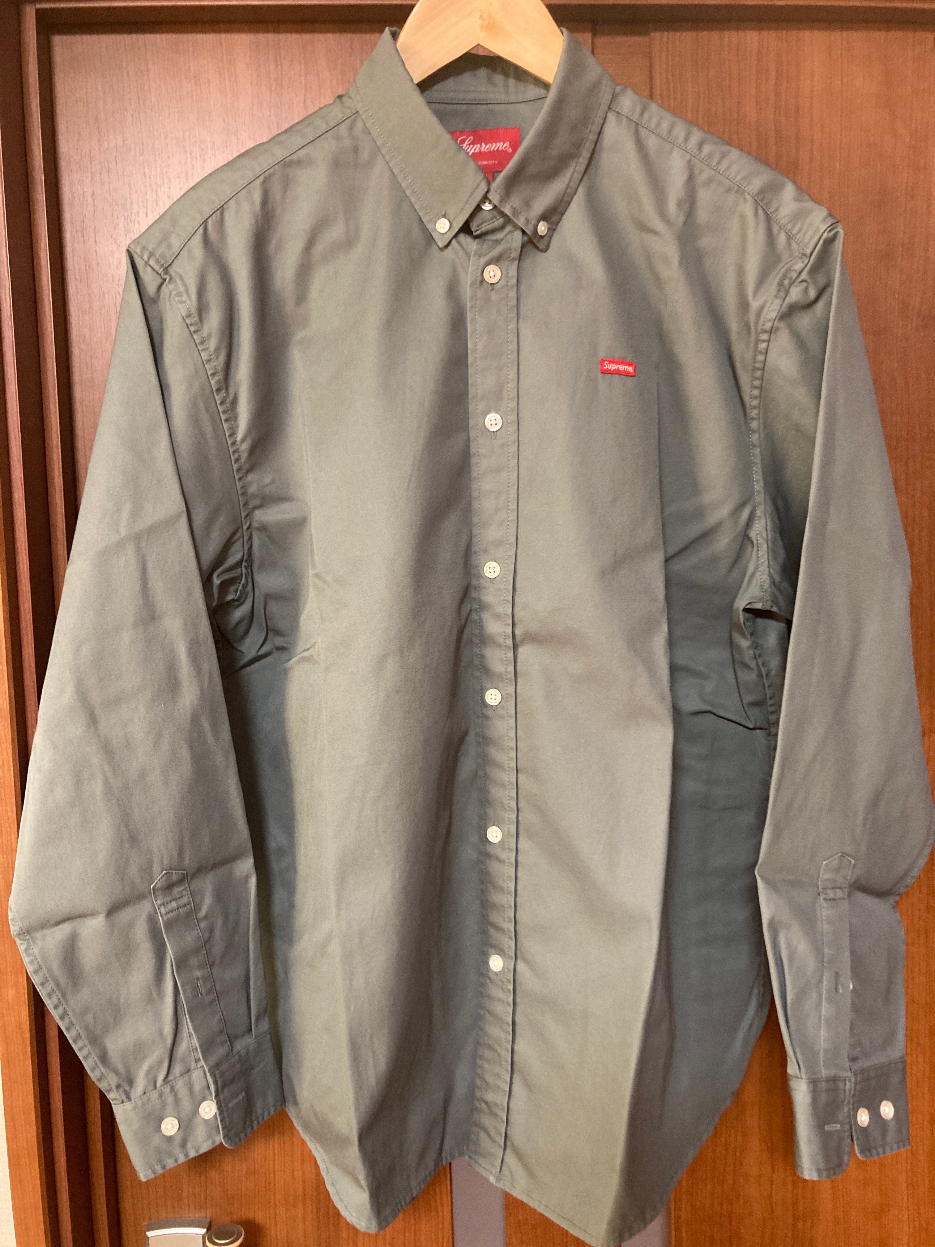 Supreme Small Box Shirt "Grey" (22FW)