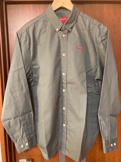 Supreme Small Box Shirt "Grey" (22FW)
