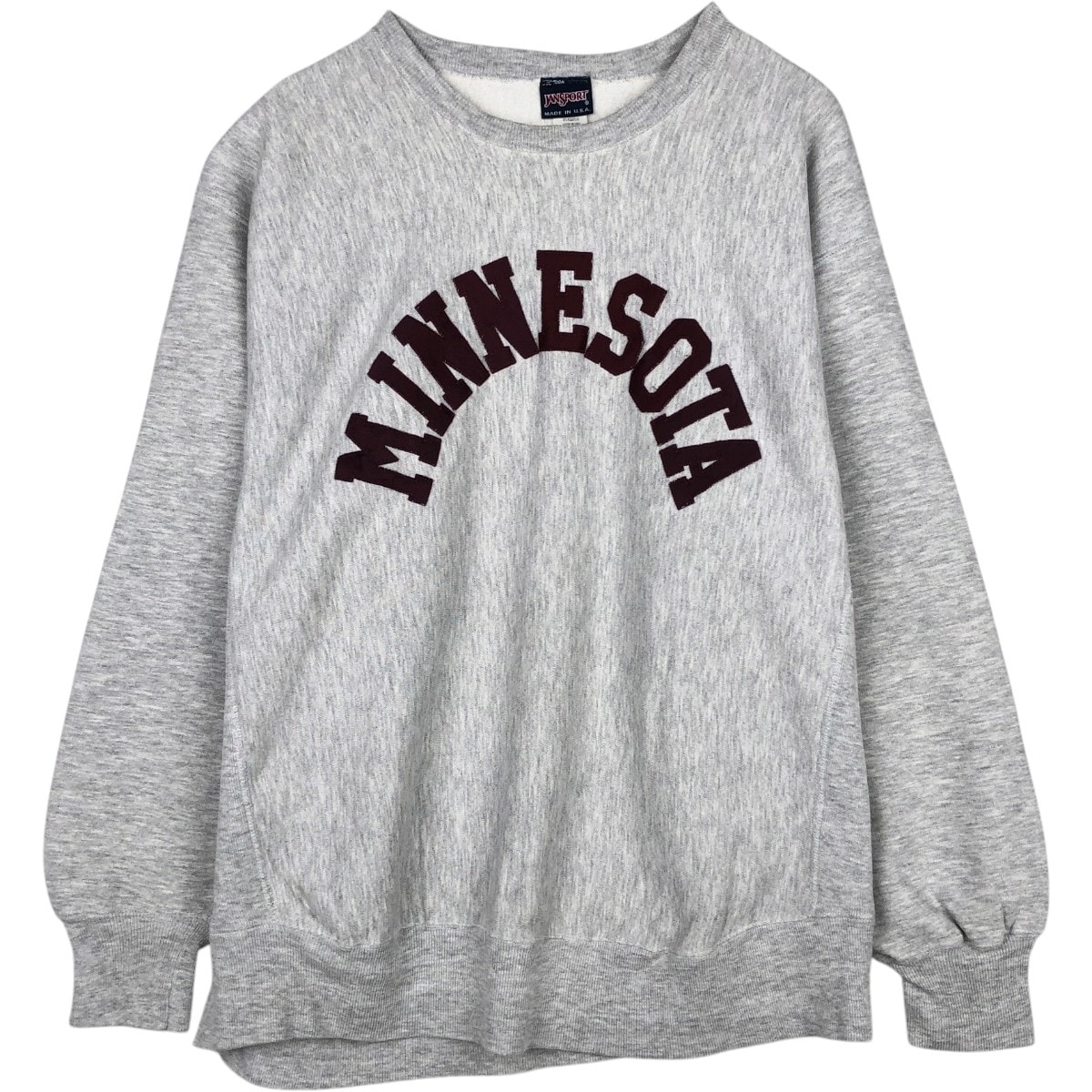 古着 90年代 ジャンスポーツ JANSPORT MINNESOTA ミネソタ大学 カレッジスウェットシャツ トレーナー USA製 メンズXXL相当 ヴィンテージ/eaa676250