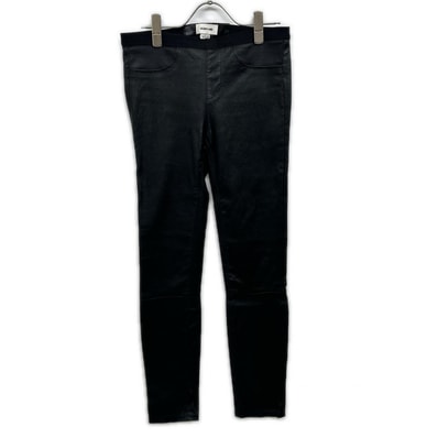 ヘルムートラング ブラック シープスキン レザースキニーパンツ 4