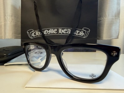 Chrome Hearts TRITITSAGAIN Sunglasses "Black/Silver"
