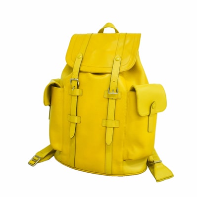 【6hb0365】ルイヴィトン リュック・デイパック エピ クリストファー ピスタッシュ【中古】メンズ
