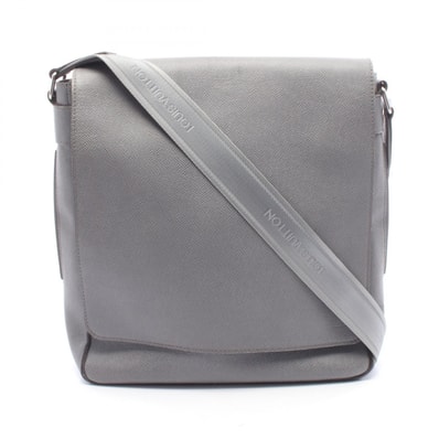 ルイ・ヴィトン LOUIS VUITTON ミロ ショルダーバッグ バッグ レザー タイガ グラシエ メンズ グレー系 M32631 【中古】