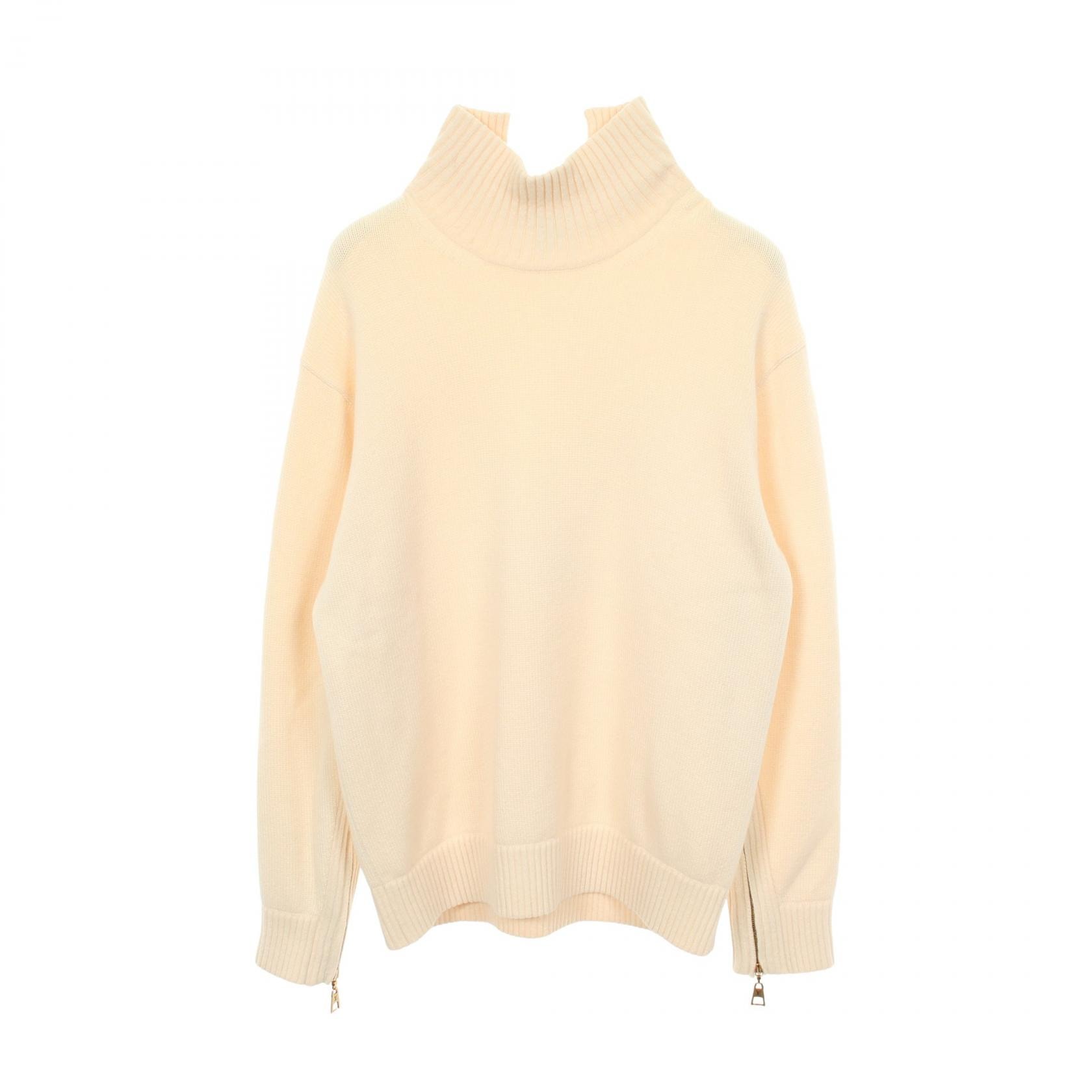 ルイ・ヴィトン LOUIS VUITTON ハイネック ニット 衣料品 トップス カシミヤ レディース アイボリー系 RW222W PU7 FNKL24 【中古】