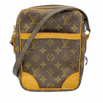 【6db1161】ルイヴィトン ショルダーバッグ モノグラム ダヌーブ M45266 ブラウン【中古】レディース