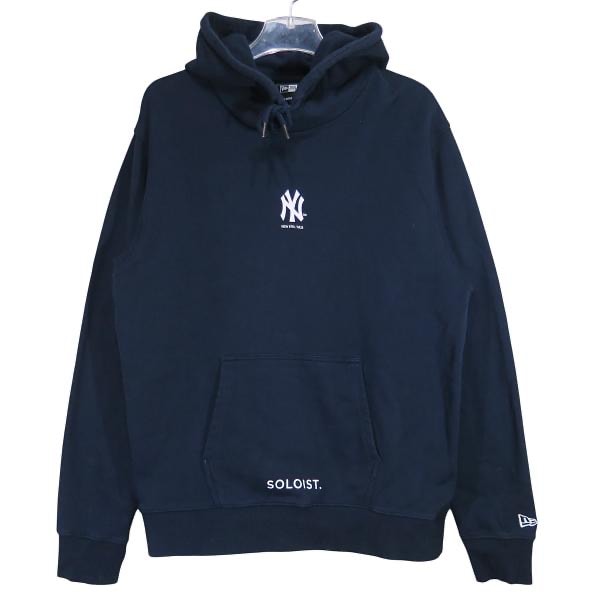 NEW ERA x MLB x TAKAHIROMIYASHITATheSoloist. Sweat Pullover Hoodie New York Yankees "Navy"