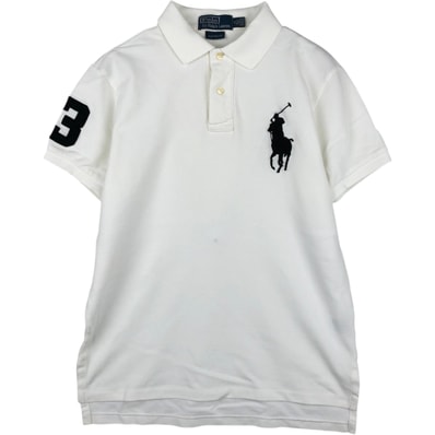 古着 ラルフローレン Ralph Lauren POLO by Ralph Lauren CUSTOM FIT ビックポニー 半袖 ポロシャツ メンズM相当/eaa635170