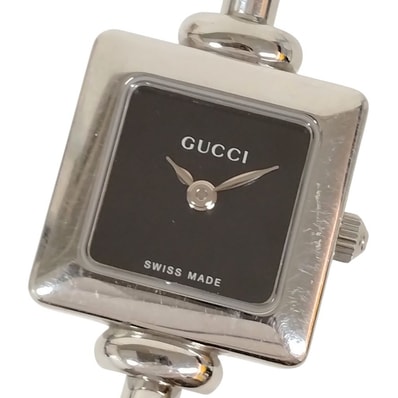 GUCCI グッチ 1900L バングルウォッチ スクエア クォーツ レディース 腕時計 C537