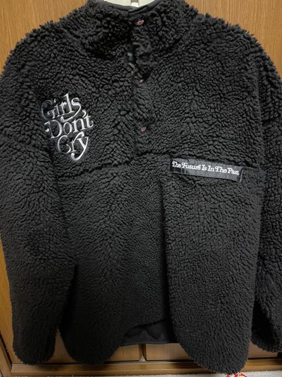 HUMAN MADE Girls Don ’t Cry fleece jacket "Black" / VERDY